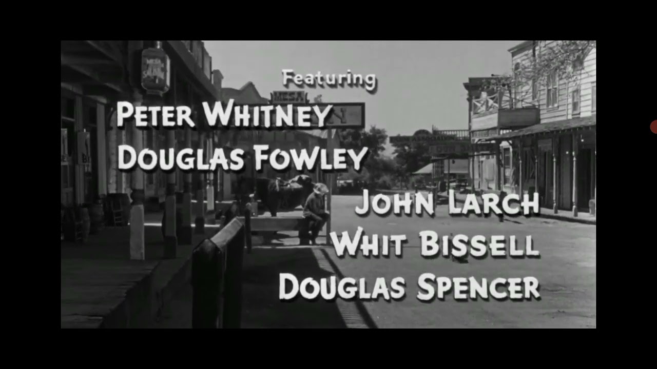 Fred Steiner - Man From Del Rio (Opening Titles) - YouTube