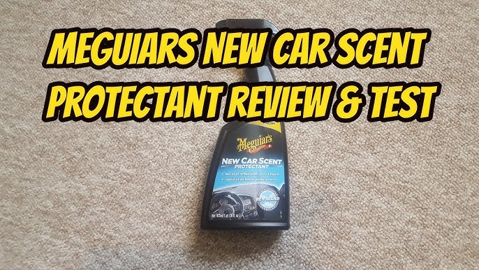 Meguiar's New Car Scent Protectant Innenraumpflege im Kurztest und frischem  Duft - aber Neuwagen? 