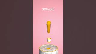 0% vs 100% Soft Capsule Simulation #animation #asmr