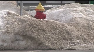 Unshoveled sidewalks pose a hazard to pedestrians
