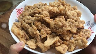 教你“炸酥肉”的一个小秘诀，外酥里嫩，焦香酥脆，全家人都爱吃