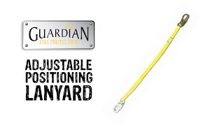 Guardian Fall Protection Adjustable Lanyard - GME Supply screenshot 5