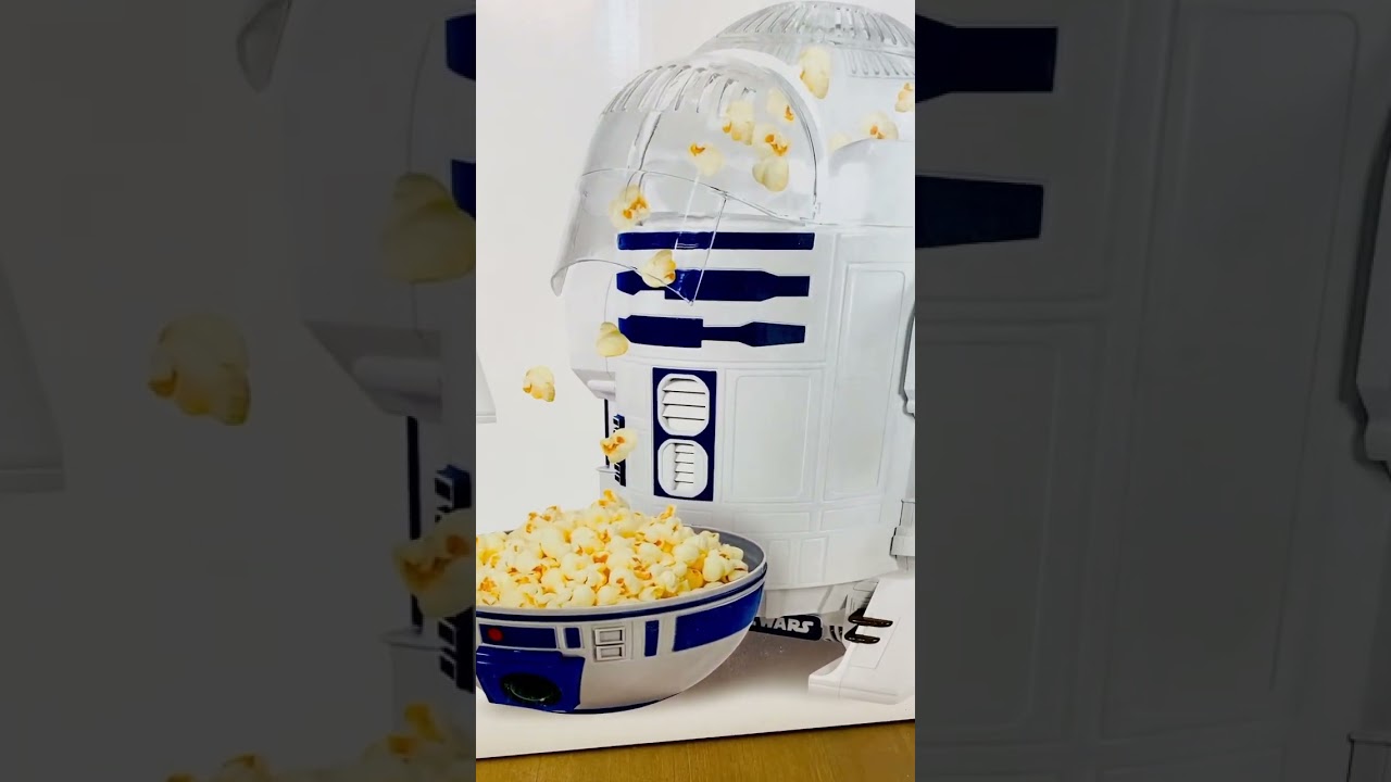 🔥Popcorn Anyone?🔥#StarWars #R2D2 #Popcorn #Droid