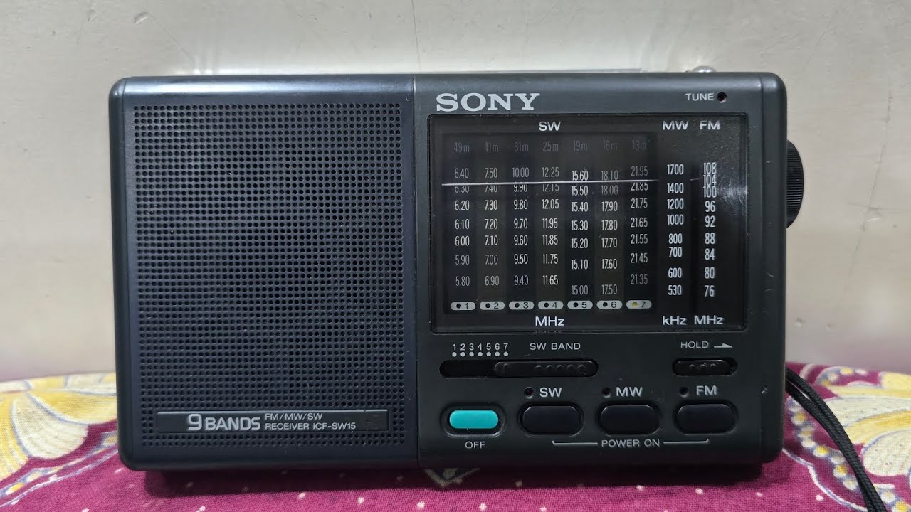 SONY - Sony ICF-SW15 FM/MW/SW 9バンドラジオレシーバー Sony ICF-SW15 💥9 Band vintage Radio New condition Mo