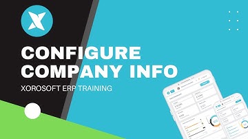 XoroERP Configuration - Configure Company Info