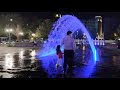 Night walk at Yerevan 2800th Anniversary Park - Armenia