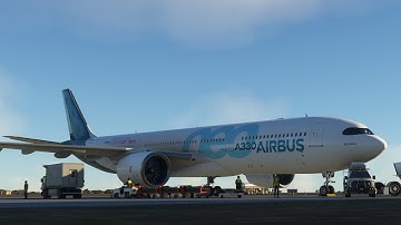 Flying the Airbus A330 from St Vincent to Martinique in Microsoft Flight Simulator