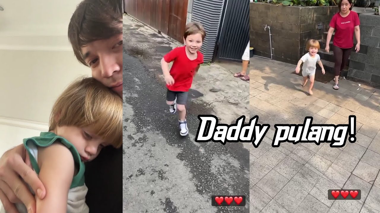 DADDY STEFAN PULANG JENGUK ANAK ANAK