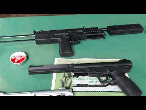 Airgun : H&K MP7-Ruger Mark4 Hunter-Browning Buckmark Magnum 4,5NeuTestWaffen Kurt24 powered/ by WPU @zteamgreen