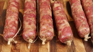 Домашняя колбаса в духовке. ПРОСТОЙ РЕЦЕПТ украинской колбасы / How to Make Homemade Sausage