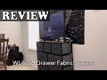 WLIVE 9 Drawer Fabric Dresser Review - Should You buy?