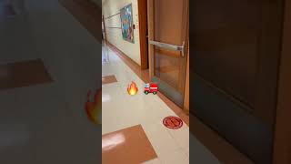 Caught In the Hall During A Fire Drill