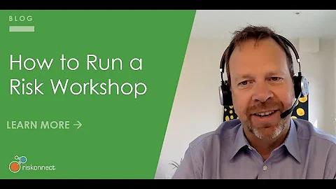 What is the process for running a risk workshop in my organization? | Feat. Rob Quail
