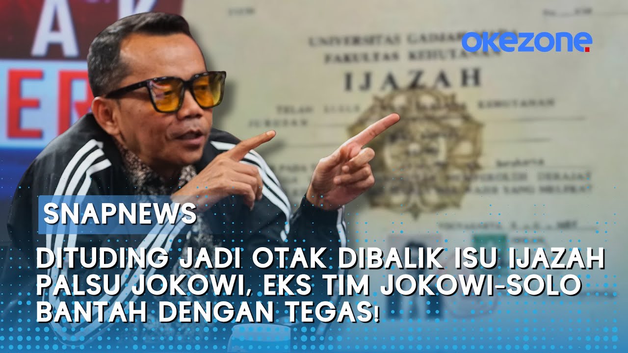 Dituding Jadi Otak Isu Ijazah Palsu Jokowi, Eks Tim Jokowi-Solo Bantah Tegas! | Rakyat Bersuara
