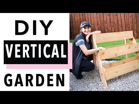 how-to-make-a-tiered-planter!-(easy-diy-vertical-garden-with-free-plans!)-//-shirin-askari
