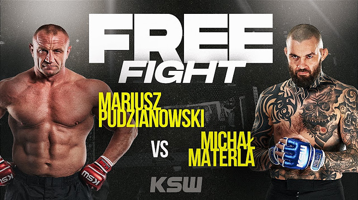 KSW Free Fight: Mariusz Pudzianowski vs Michał Materla | XTB KSW 77