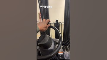 Forklift driving