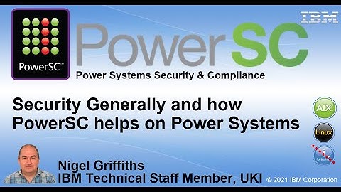 Security and a PowerSC Overview
