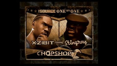 DEF JAM FFNY-1 ON 1 (REQUEST): XZIBIT VS. STINGRAY