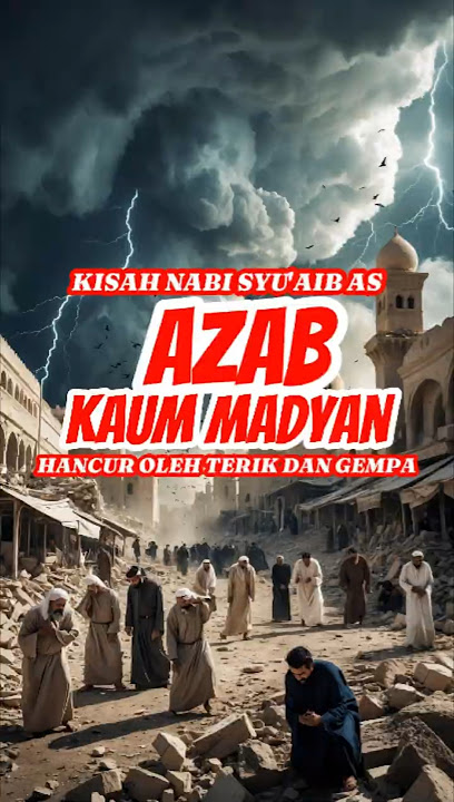 Kisah Nabi Syu'aib Azab Kaum Madyan Hawa Panas dan Gempa Bumi #kisahnabidanrasul #ceritaislam #kisah