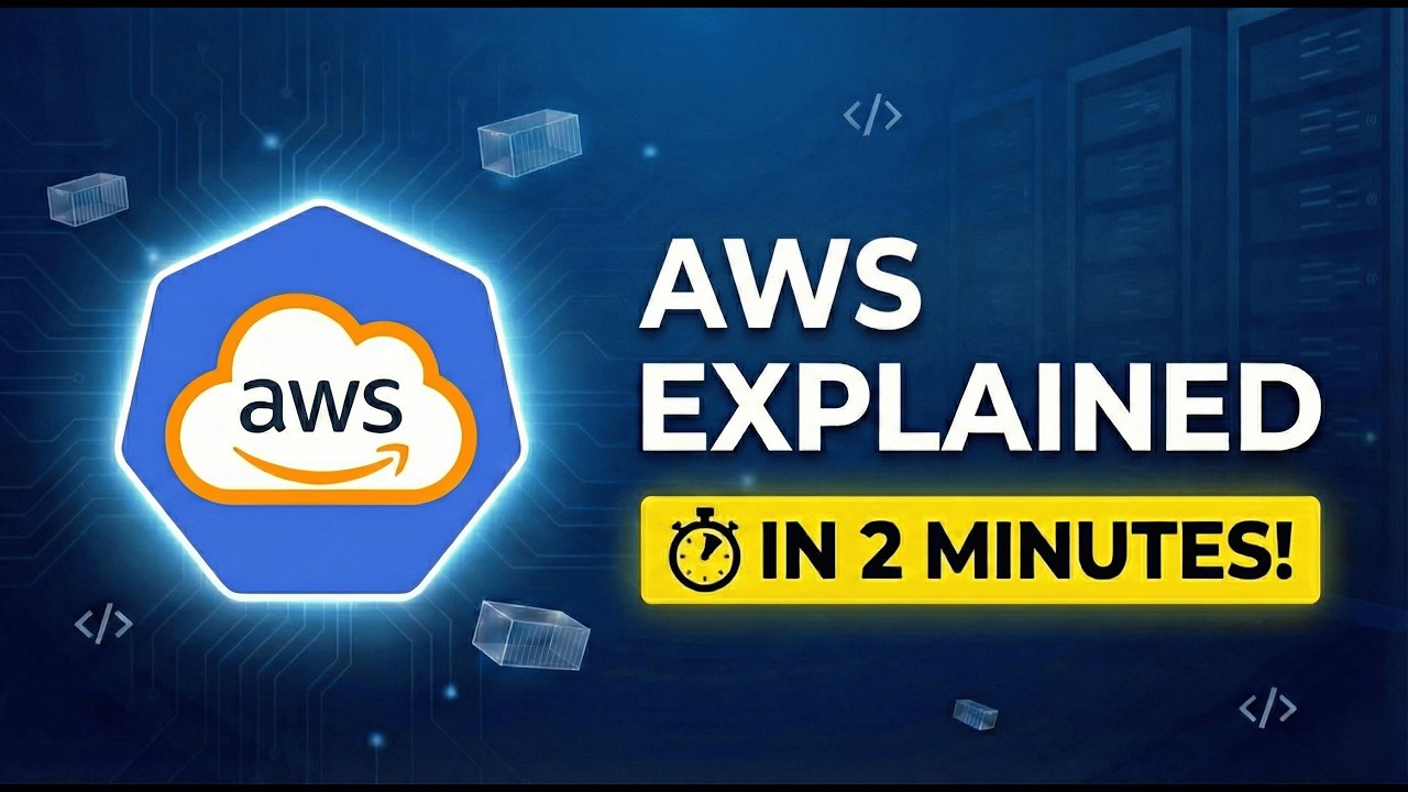 What is AWS ? Amazon Web Services Explained in 2 Minutes for Beginners ...