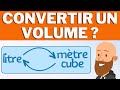 Comment convertir un volume en mtre cube m3 en litres  conversion de volume