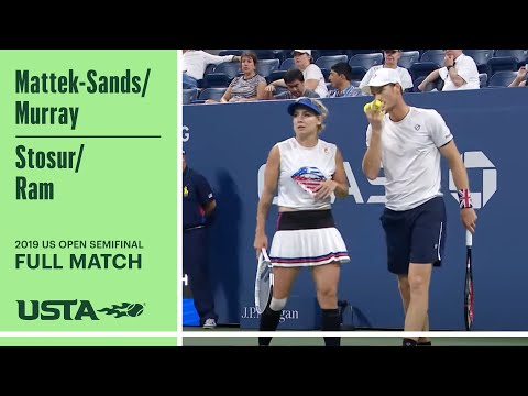 Mattek-Sands/Murray vs Stosur/Ram Full Match | 2019 US Open Semifinal