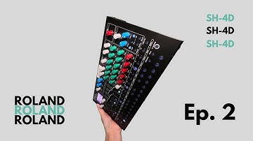Roland SH-4D | Chill Glitchy Live Jam