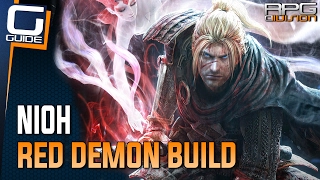 Nioh Guide - OP Red Demon Spear/Magic Build