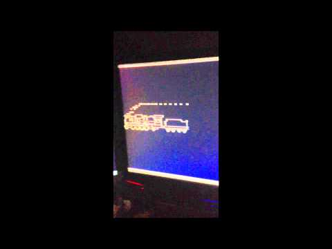 Unix "sl" Command on Triplescreen