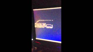 Unix "sl" Command on Triplescreen