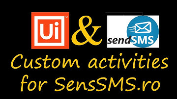 Send SMS from UiPath | sendSMS.ro | Text Messaging | SMS | RPA SMS | UiPath SMS | details activity