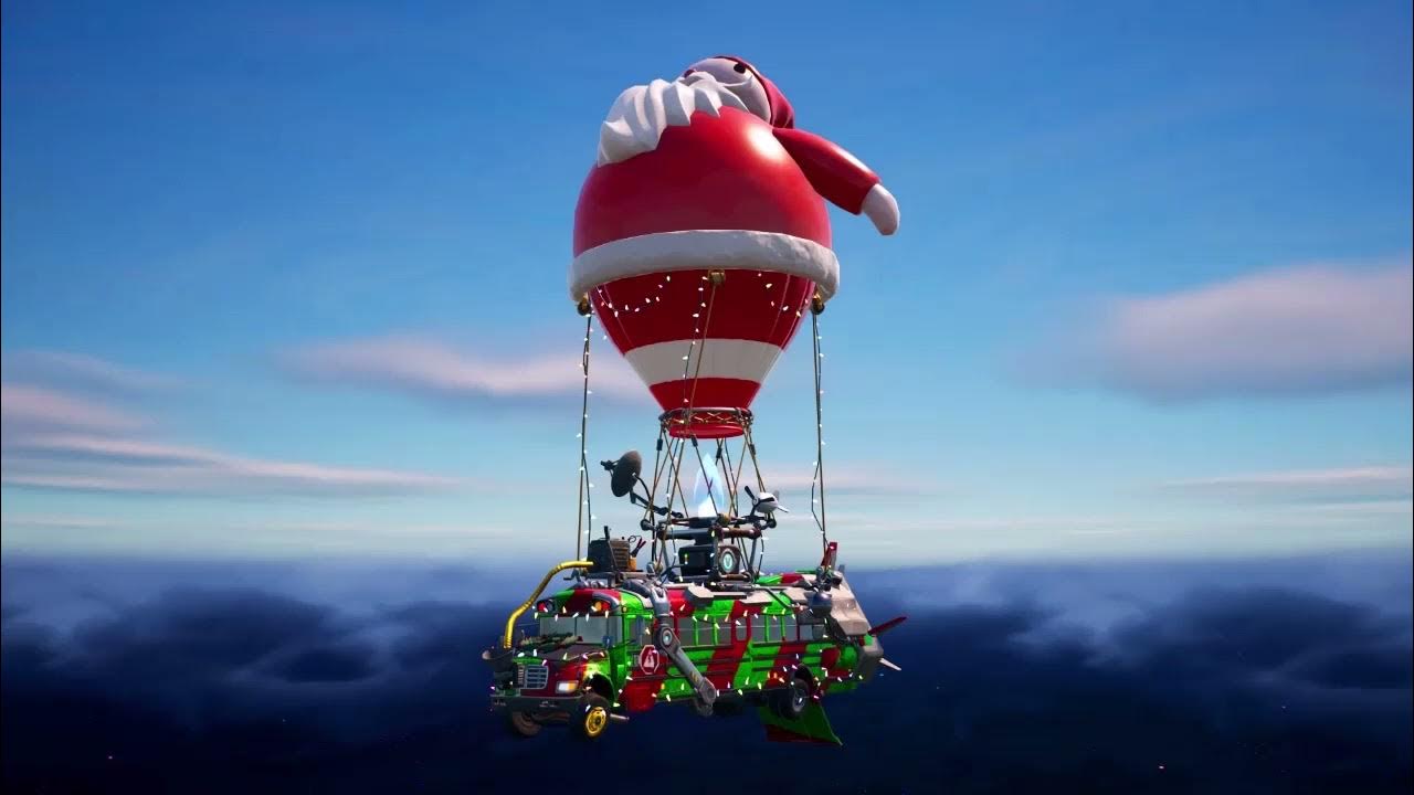 Fornite Chapter 4 Season 1 Christmas Battle Bus Music YouTube