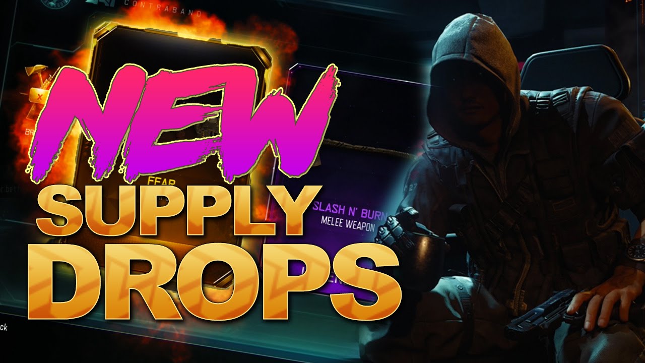 BLACK OPS 3: INTENSE SUPPLY DROP ACTION! FFAR and AXE!!!
