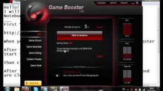 GameBooster for Netbooks/Notebooks and PC (Download) Tutorial