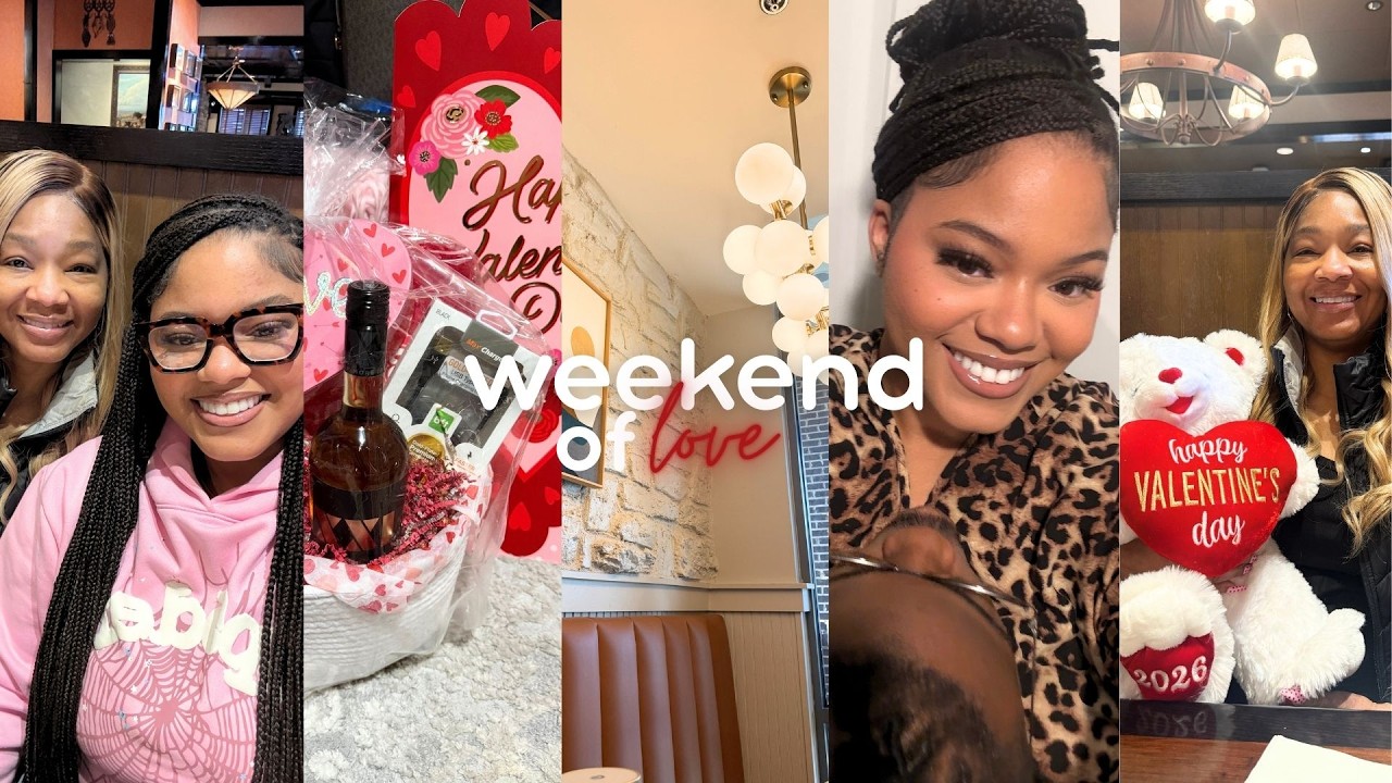 Valentines day festivities ♡ | mommy-daughter Galentine's date