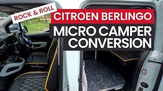 New Shape Berlingo Rock and Roll Bed Camper Conversion