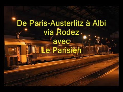 DIRECTION ALBI AVEC L'INTERCITE DE NUIT