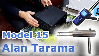 Alan Tarama Cihazı   Model 15 Hakan Dedektör