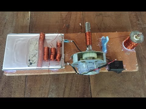 Homemade A Mini Winding Machine At Home , New Idea Of 2017