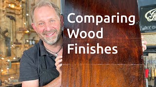 Comparing and Applying all the Wood Finishes in our Workshop