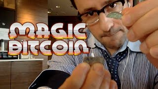 MAGIC Bitcoin (What is a Bitcoin A Visual Demonstration by Rick Lax at Penguin Magic)