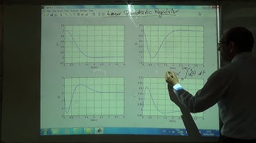 The Linear Quadratic Regulator:  A Practical Example in Matlab (a), 2/5/2016