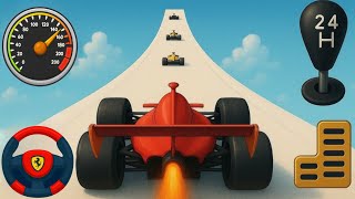 Monster Truck Mega Ramp Stunts Racing Game - Monster Car Game 3D - Android Gameplay  screenshot 4