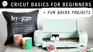 Cricut Explore Air 2 For Beginners   Review   Basics   Fun Home Decor Projects