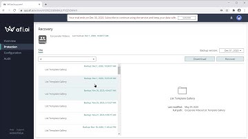 Afi SaaS Backup for Microsoft 365 - SharePoint Online