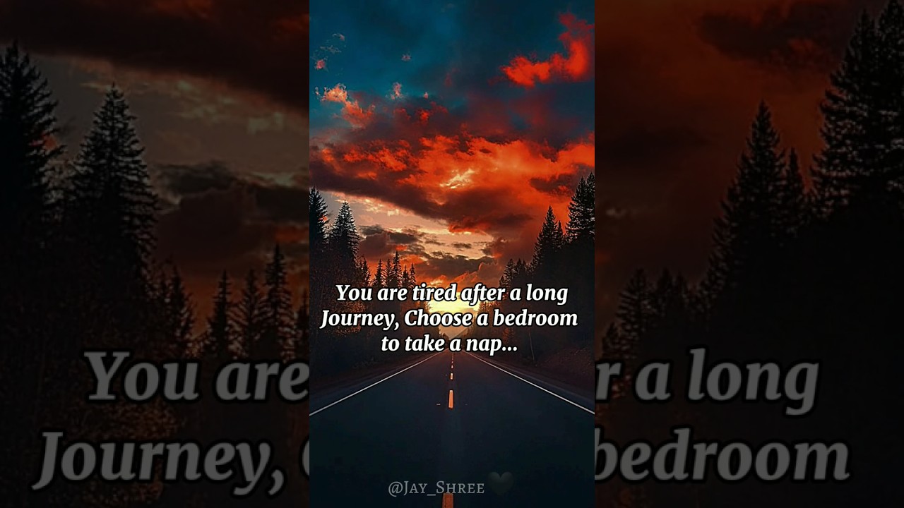 Pov- You are tired after a long journey, choose a bedroom to take a nap..... | 