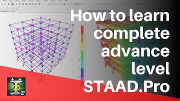 Learn Advance level STAAD.Pro | 30 Days Only ||By- Akash Pandey||