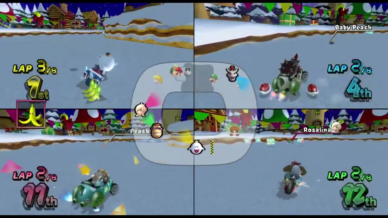 Mario Kart Wii Custom Tracks ✦ 4 Players #515