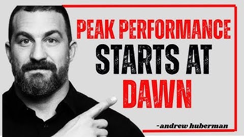 How I Start My Day for PEAK Performance (6 Science-Based Habits) - Andrew Huberman”